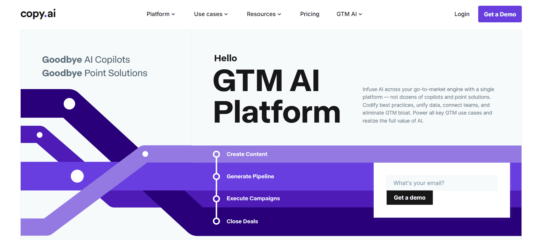 Copy AI as a writing assistant