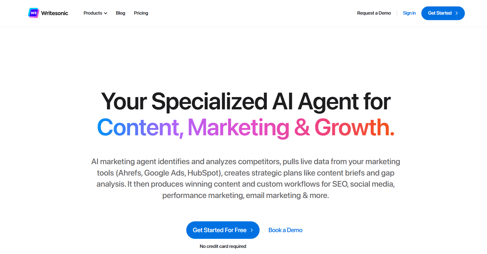 Writesonic as a writing assistant