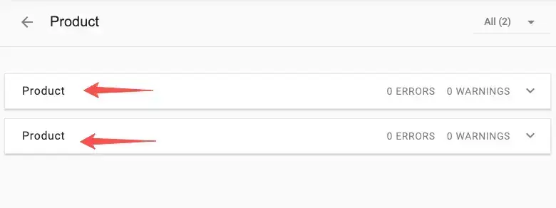 shopify product structured data