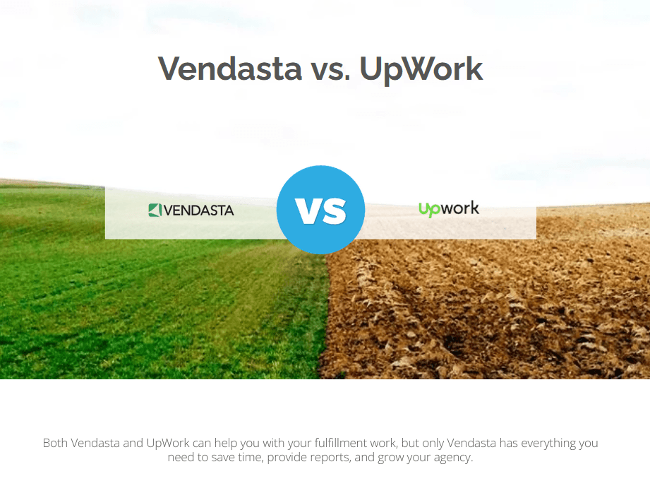 Vendasta competitor vs. page