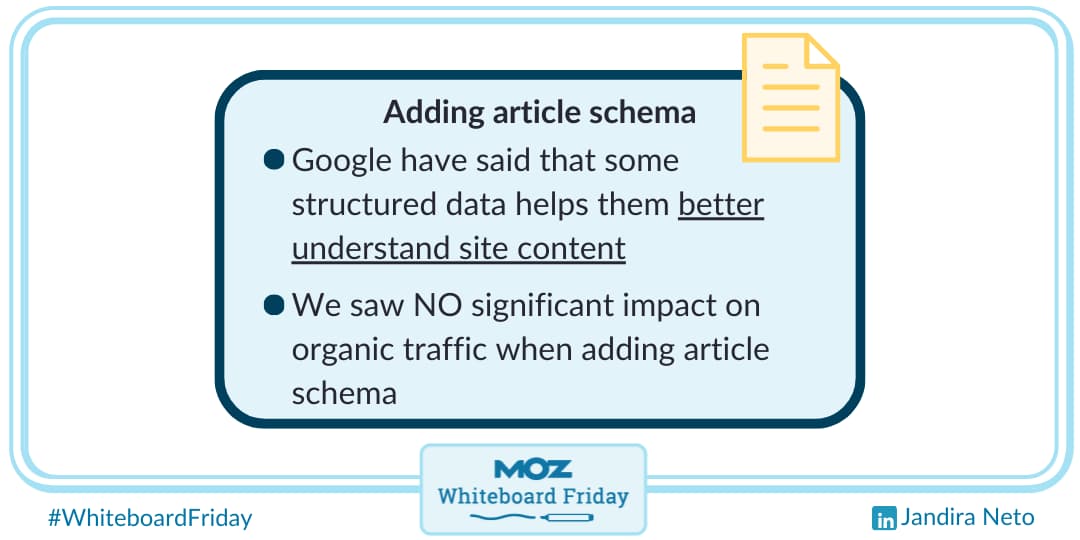 Adding article Schema
