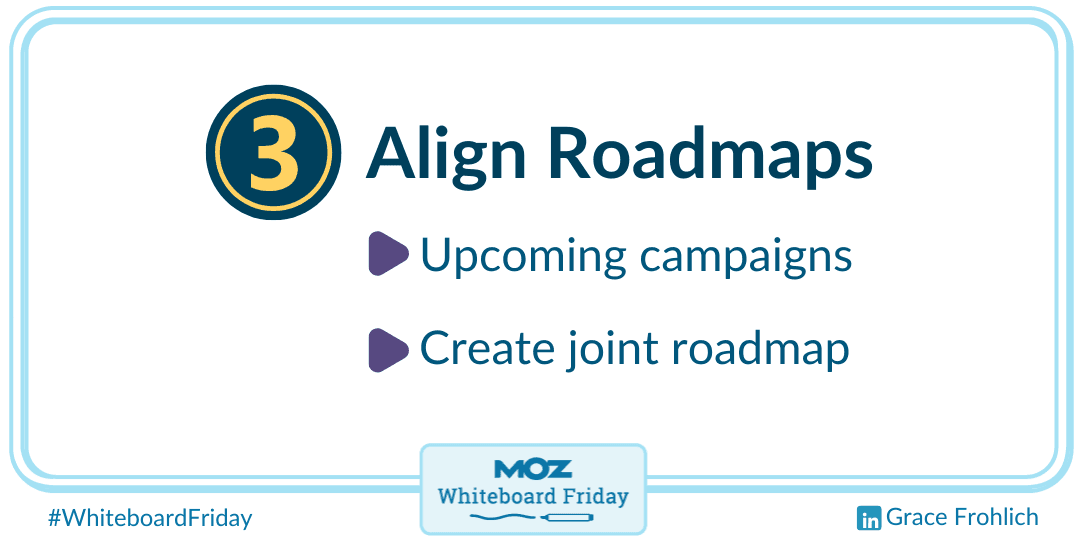 Align roadmaps