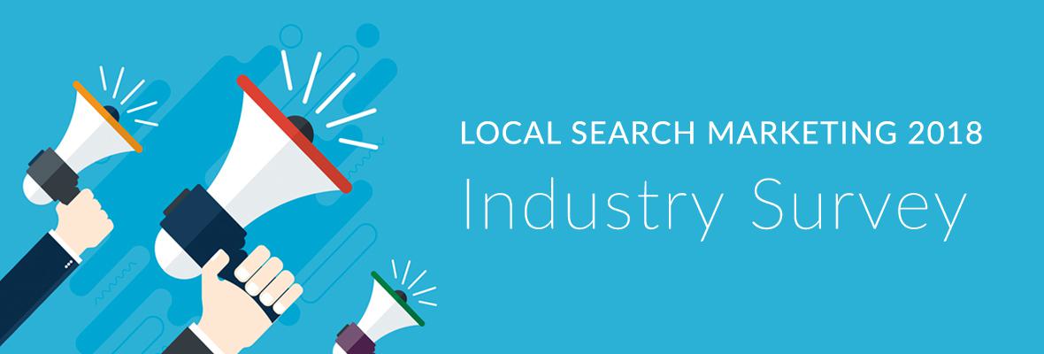 Take the 2018 Moz Local Search Marketing Industry Survey