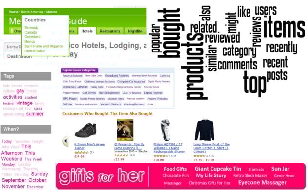 user navigation slide